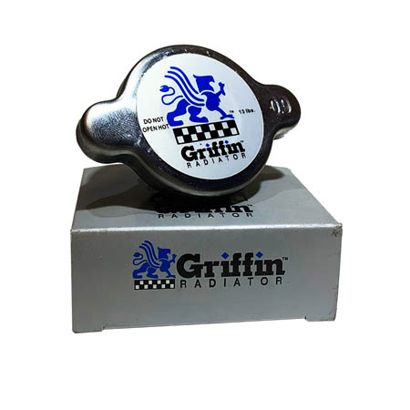 Griffin Mini Street Radiator Cap - 1 1/8 inch, 13 lbs. 