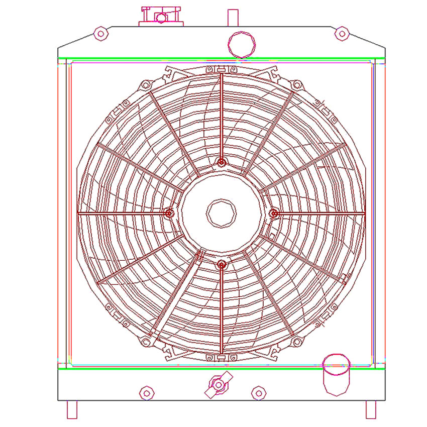 Radiator  Drawing View