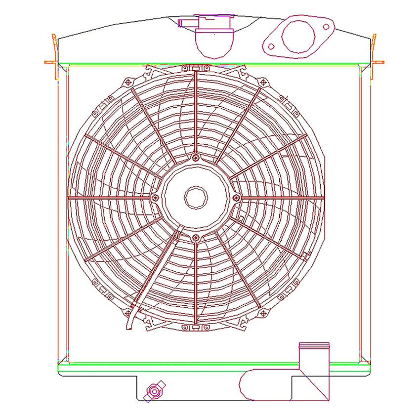 Radiator  Drawing View